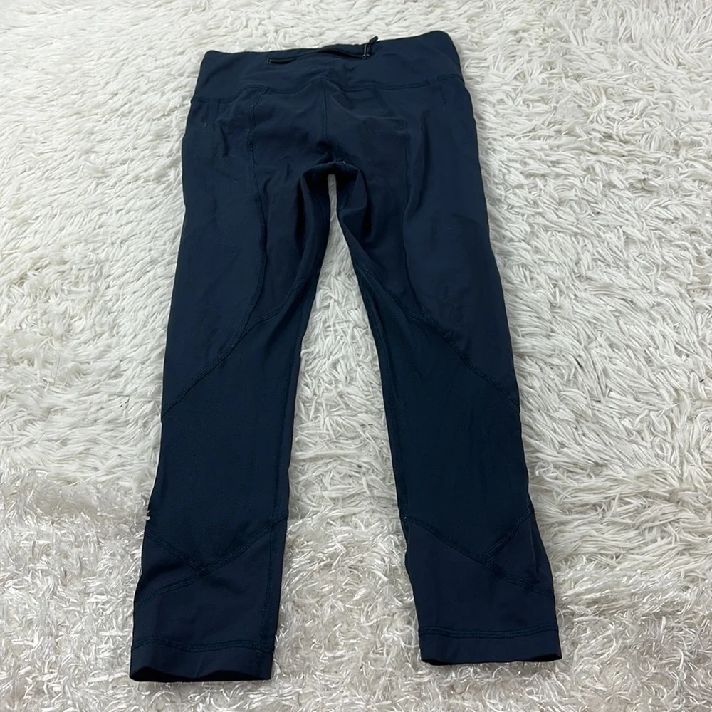 Lululemon Pace Rival Crops True Navy